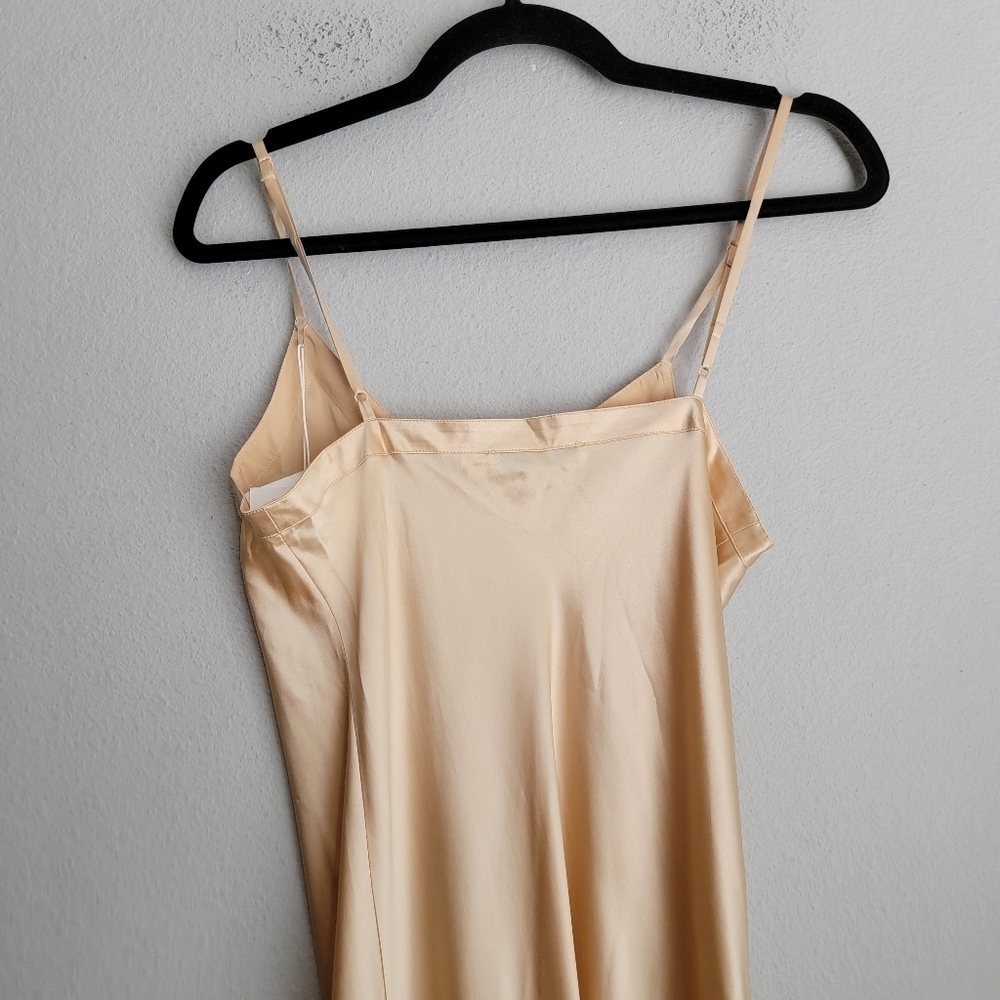 Ginia Silk Slip Dress In Mimosa Size Au10 Nwt — image 5 of 8